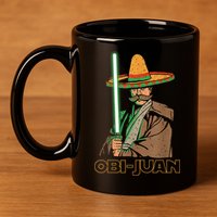 Obi Juan Funny Cinco De Mayo Shirt Mexican Movie Nerd Lover 11oz C Handle Ceramic Mug