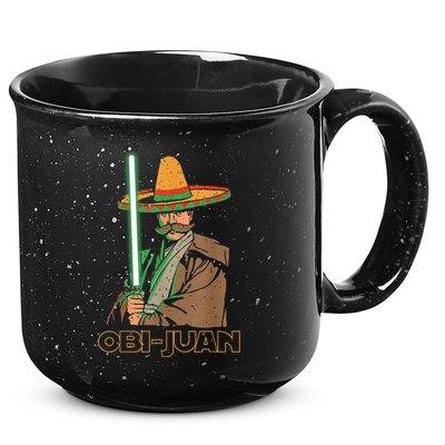 Obi Juan Funny Cinco De Mayo Shirt Mexican Movie Nerd Lover 15oz Campfire Ceramic Mug