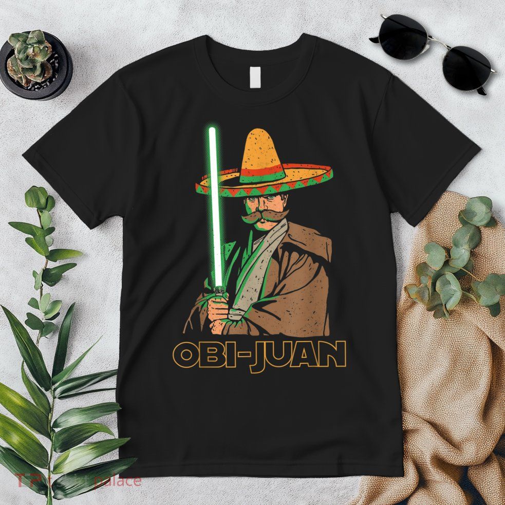 Obi Juan Funny Cinco De Mayo Shirt Mexican Movie Nerd Lover Premium T-Shirt
