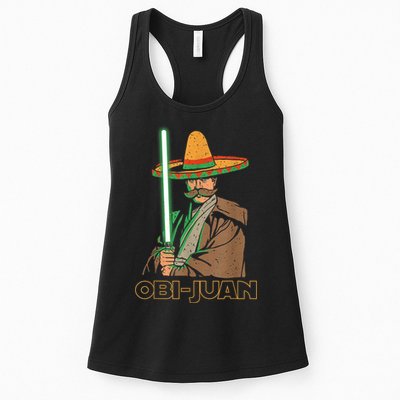 Obi Juan Funny Cinco De Mayo Shirt Mexican Movie Nerd Lover Womens Tank Top