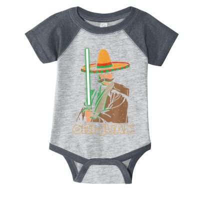 Obi Juan Funny Cinco De Mayo Shirt Mexican Movie Nerd Lover Infant Baby Jersey Bodysuit