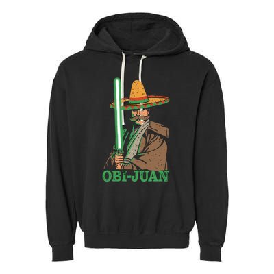 Obi Jaun Funny Cinco De Mayo Mexican Movie Nerd Lover Shirt Garment-Dyed Fleece Hoodie