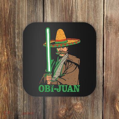 Obi Jaun Funny Cinco De Mayo Mexican Movie Nerd Lover Shirt Coaster