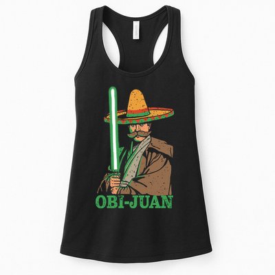 Obi Jaun Funny Cinco De Mayo Mexican Movie Nerd Lover Shirt Womens Tank Top