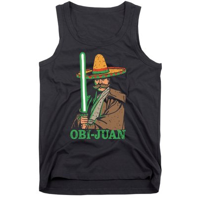 Obi Jaun Funny Cinco De Mayo Mexican Movie Nerd Lover Shirt Tank Top