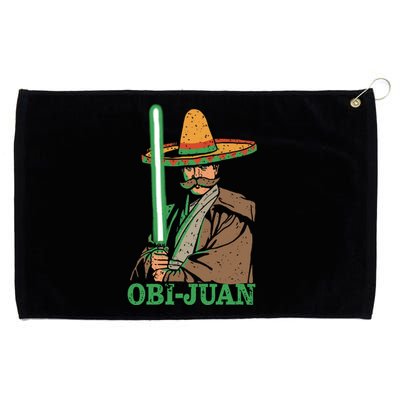 Obi Jaun Funny Cinco De Mayo Mexican Movie Nerd Lover Shirt Grommeted Golf Towel