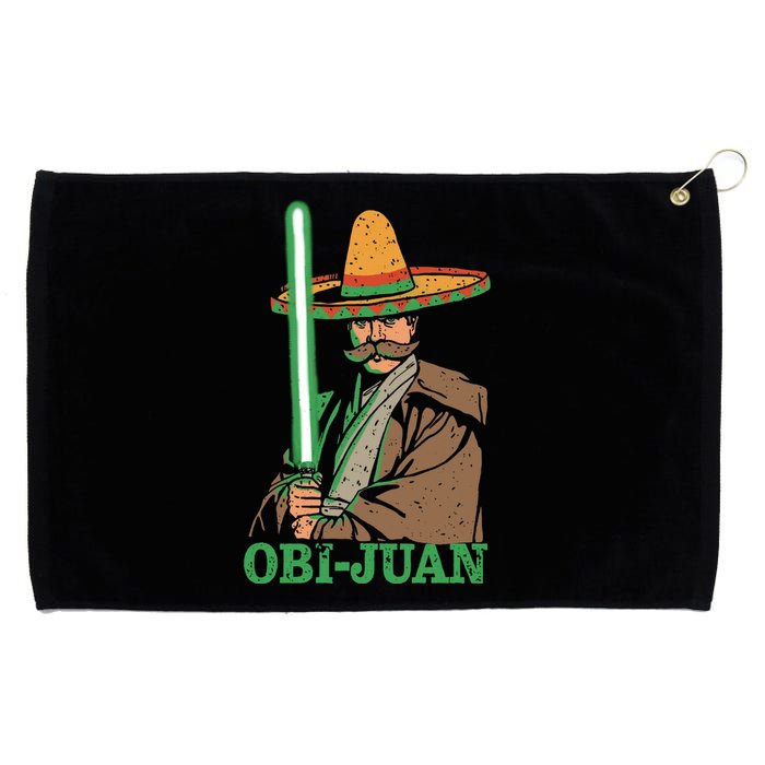 Obi Jaun Funny Cinco De Mayo Mexican Movie Nerd Lover Shirt Grommeted Golf Towel