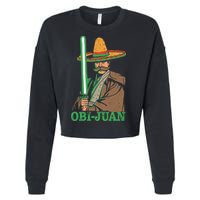 Obi Jaun Funny Cinco De Mayo Mexican Movie Nerd Lover Shirt Cropped Pullover Crew