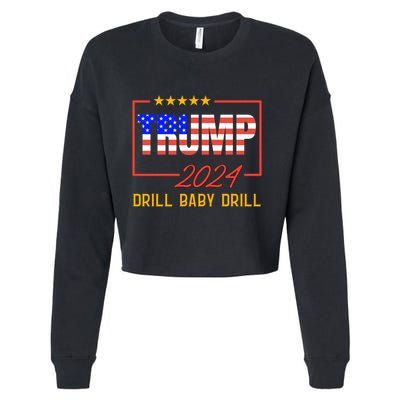 Of July Gift Cropped Pullover Crew