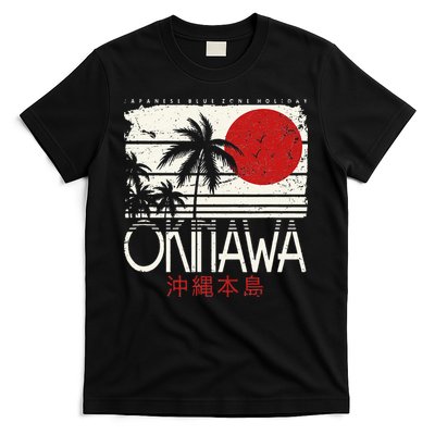 Okinawa Japan Holiday Nihon Nippon Ikigai Retro Vintage T-Shirt