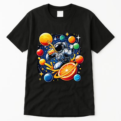 Orange Juice Lover Drinking Orange Juice Tall T-Shirt