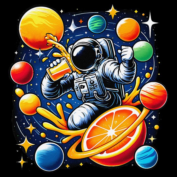 Orange Juice Lover Drinking Orange Juice Toddler T-Shirt