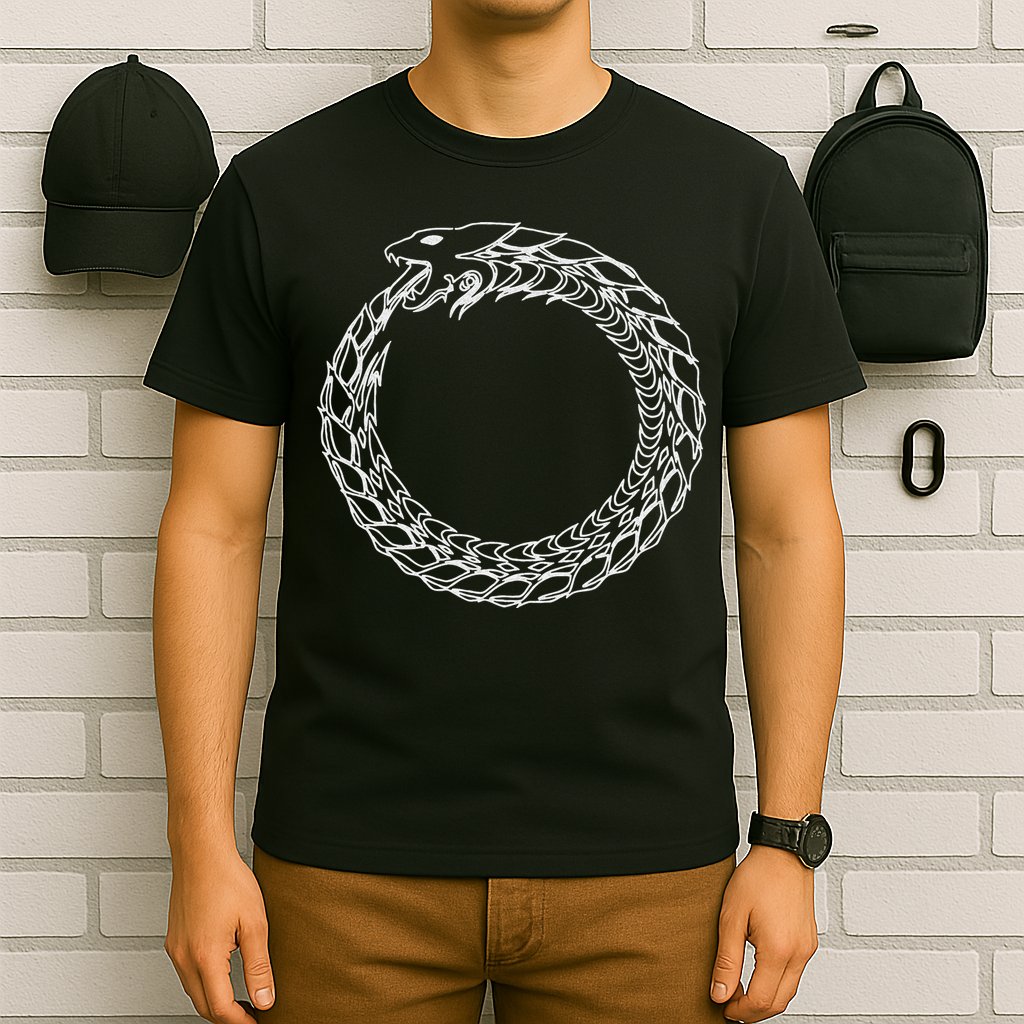 Ouroboros Jörmungandr Midgard Serpent Ragnarok T-Shirt