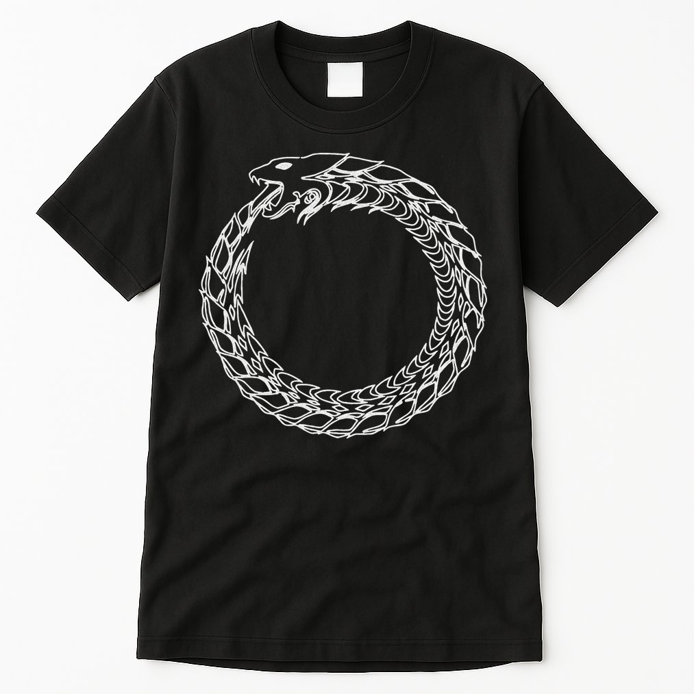 Ouroboros Jörmungandr Midgard Serpent Ragnarok Tall T-Shirt