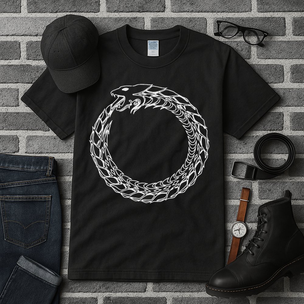 Ouroboros Jörmungandr Midgard Serpent Ragnarok Tall T-Shirt