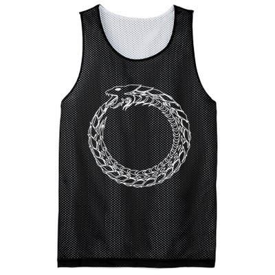 Ouroboros Jörmungandr Midgard Serpent Ragnarok Mesh Reversible Basketball Jersey Tank