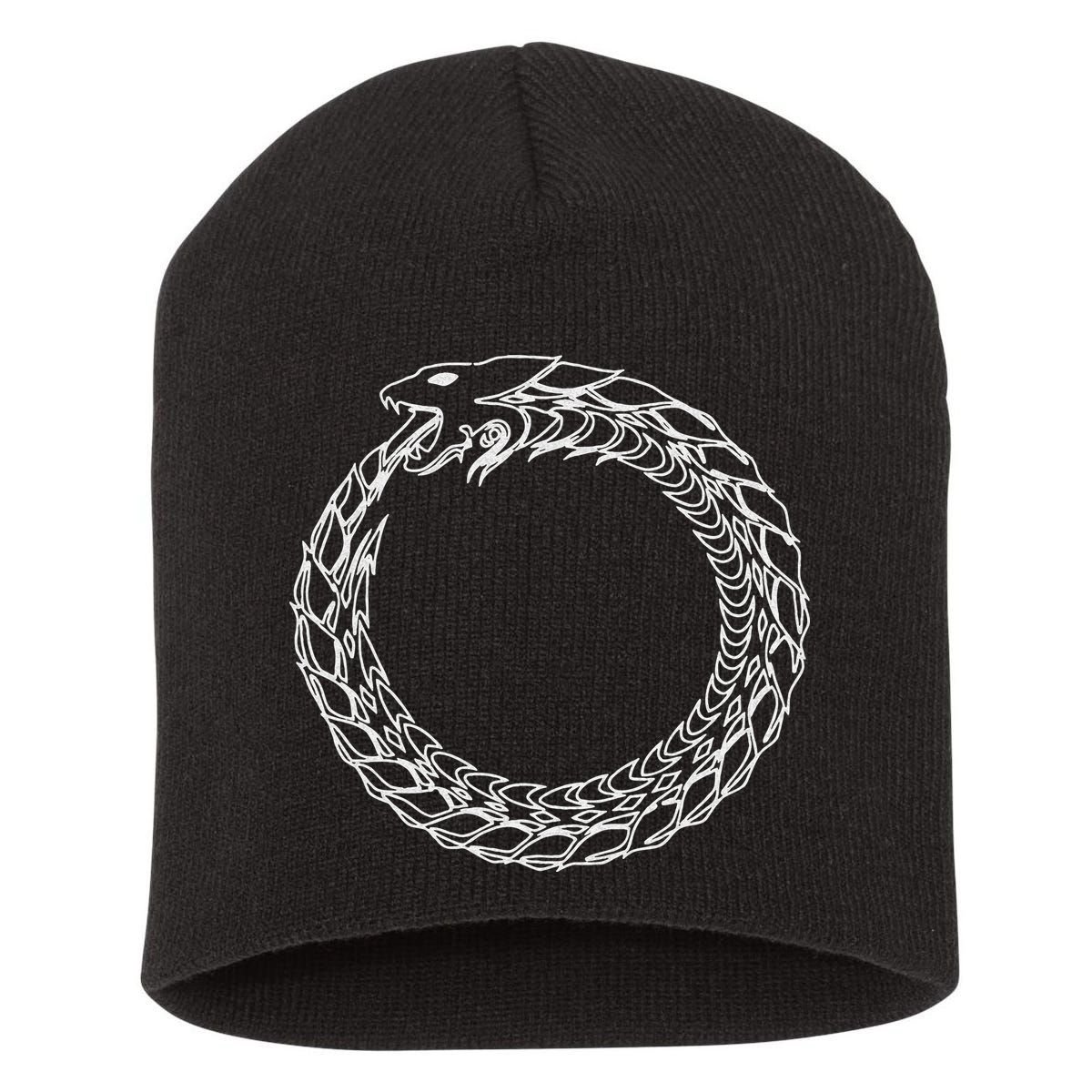 Ouroboros Jörmungandr Midgard Serpent Ragnarok Short Acrylic Beanie