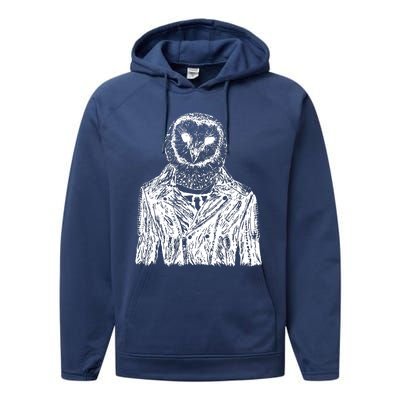 Owl Jacket Performance Fleece Hoodie