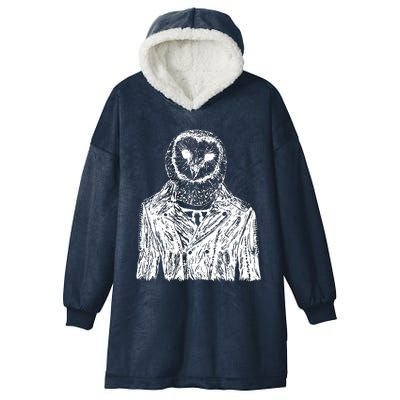 Owl Jacket Hooded Wearable Blanket