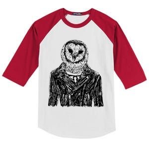 Owl Jacket Kids Colorblock Raglan Jersey