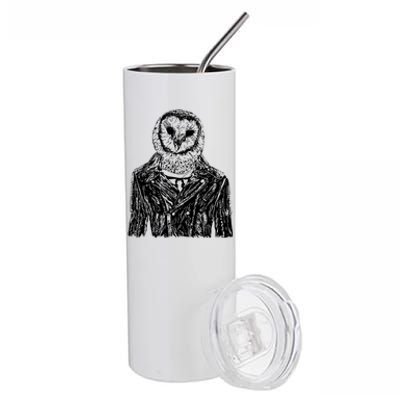 Owl Jacket Stainless Steel Tumbler