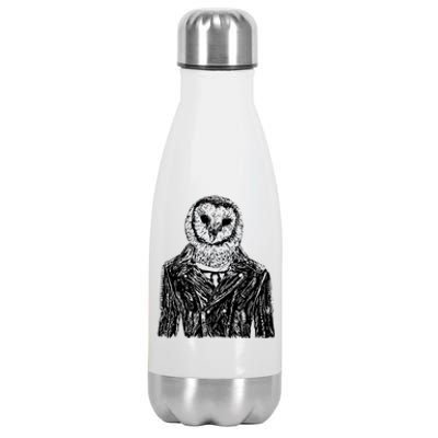 Owl Jacket Stainless Steel Insulated Water Bottle