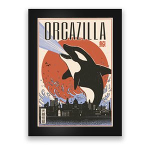 Orcazilla Japanese Poster Orca Poster