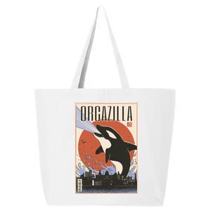 Orcazilla Japanese Poster Orca 25L Jumbo Tote