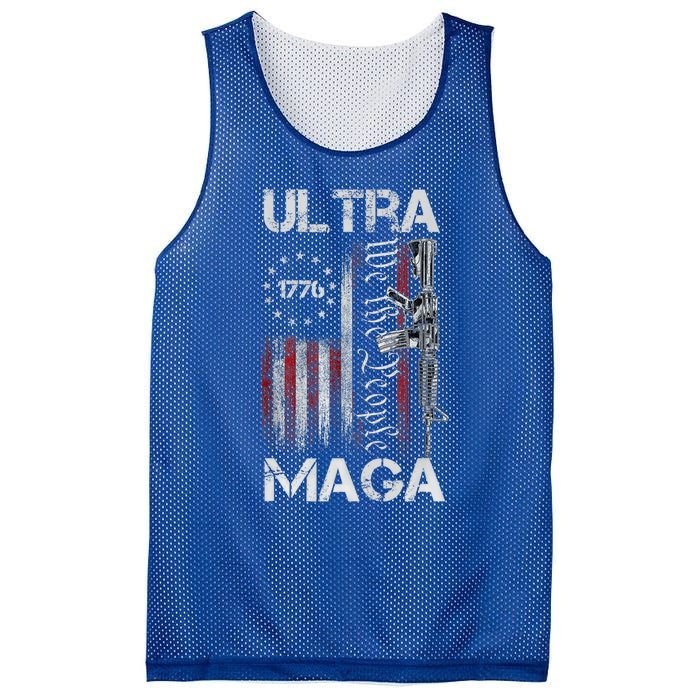 Of July Trump 2024 Funny Gift Mesh Reversible Basketball Jersey Tank