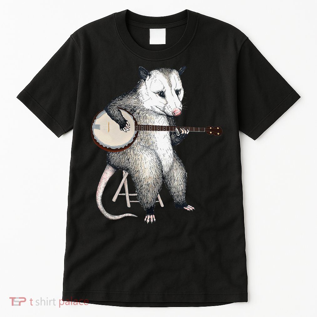 Opossum Japanese Wave Funny Vintage Possum Lover Tall T-Shirt
