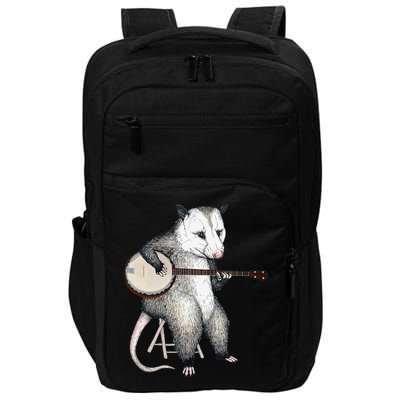 Opossum Japanese Wave Funny Vintage Possum Lover Impact Tech Backpack