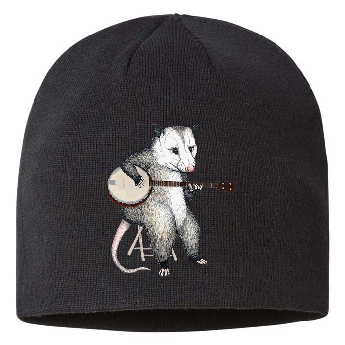 Opossum Japanese Wave Funny Vintage Possum Lover Sustainable Beanie