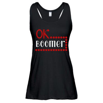 Ok Boomer Ladies Essential Flowy Tank