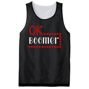 Ok Boomer Mesh Reversible Basketball Jersey Tank