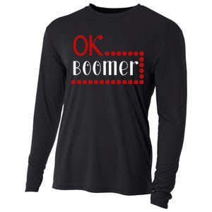 Ok Boomer Cooling Performance Long Sleeve Crew