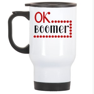 Ok Boomer Stainless Steel Travel Mug