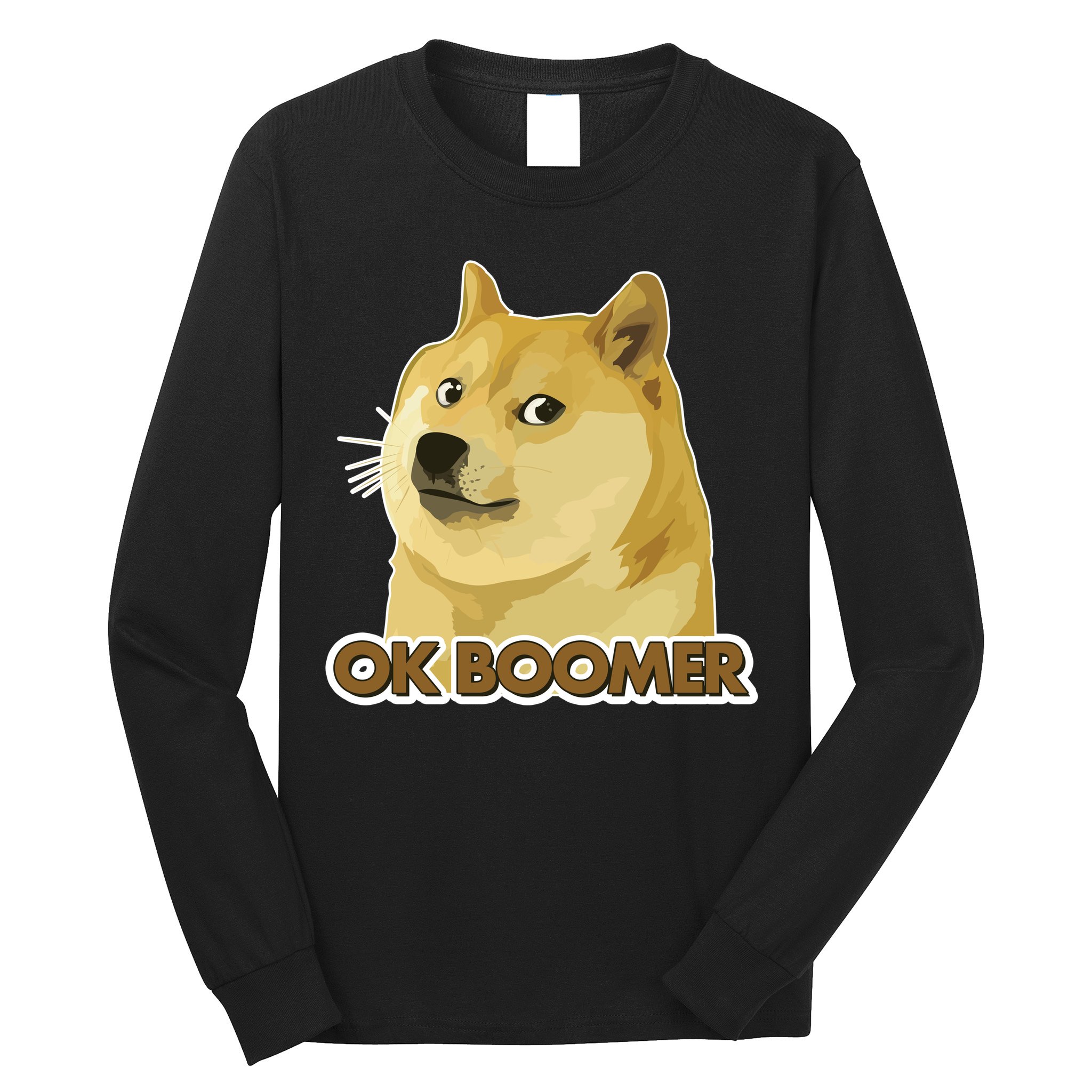 Ok Boomer Doge Long Sleeve Shirt