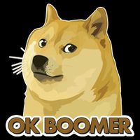 Ok Boomer Doge Visor