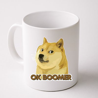 Ok Boomer Doge Coffee Mug