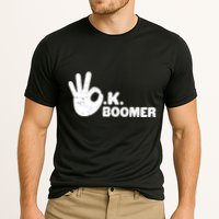 OK Boomer Funny Millenial OK Clapback Sarcasm Cooling Performance Crew T-Shirt