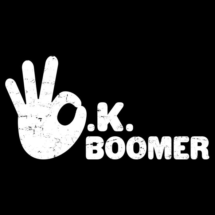 OK Boomer Funny Millenial OK Clapback Sarcasm Cooling Performance Crew T-Shirt