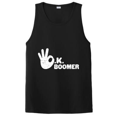 OK Boomer Funny Millenial OK Clapback Sarcasm PosiCharge Competitor Tank