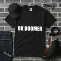 Ok Boomer Okay Gen Z Millennials Generation Tall T-Shirt