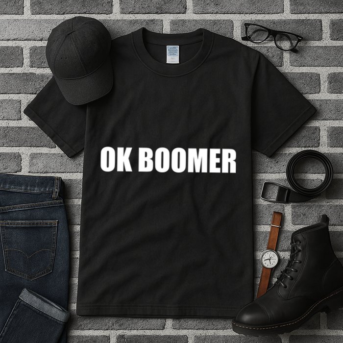 Ok Boomer Okay Gen Z Millennials Generation Tall T-Shirt