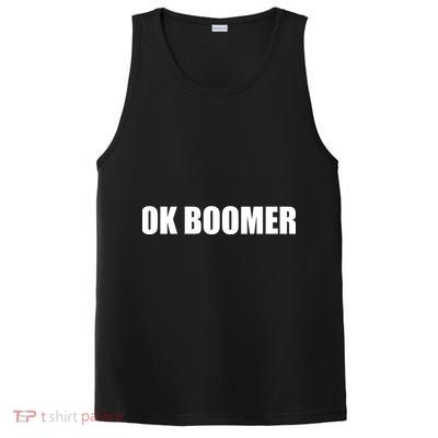 Ok Boomer Okay Gen Z Millennials Generation PosiCharge Competitor Tank