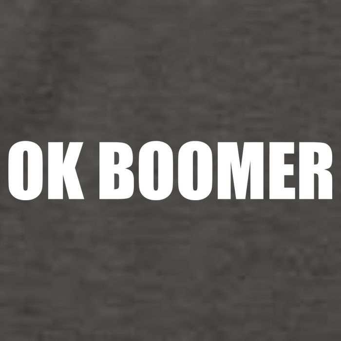 Ok Boomer Okay Gen Z Millennials Generation Vector Backpack