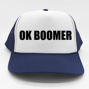 Ok Boomer Okay Gen Z Millennials Generation Trucker Hat