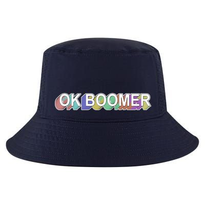 Ok Boomer Retro 80's Colors Cool Comfort Performance Bucket Hat