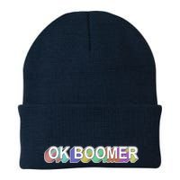 Ok Boomer Retro 80's Colors Beanie