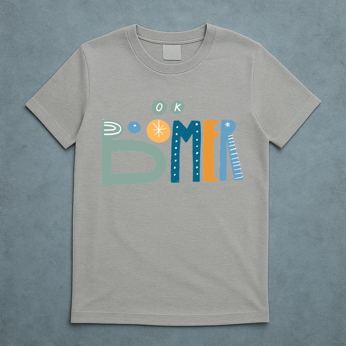 Ok Boomer Retro Style T-Shirt